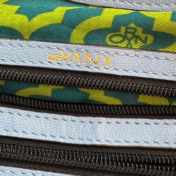 orYANY Women’s Leather Hobo Shoulder Bag / Purse Sky Blue - Picture 13 of 16